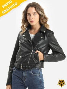 Casaca de cuero para DAMA