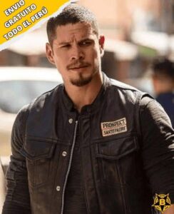 Chaleco de cuero MAYANS MC