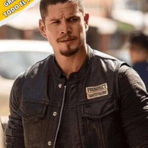 chaleco de cuero mayans,chalecos jean , chalecos para motociclista, chalecos de cuero, guantes, tienda de polos