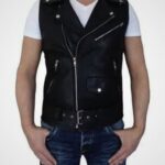 Chaleco de cuero