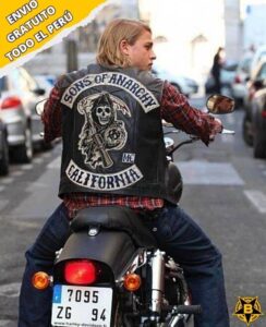 Chaleco de Cuero SONS OF ANARCHY Jax Teller