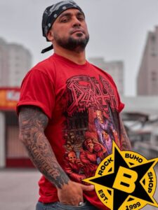 DEATH Scream Bloody Gore Red