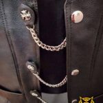 extension de chaleco, chalecos jean , chalecos para motociclista, chalecos de cuero, guantes, tienda de polos