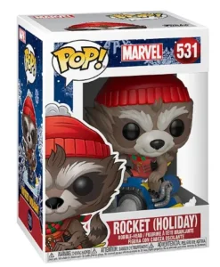 funko marvel rocket holiday 531