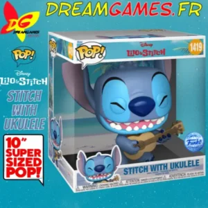 funko pop stitch con ukelele 1419 - GIGANTE
