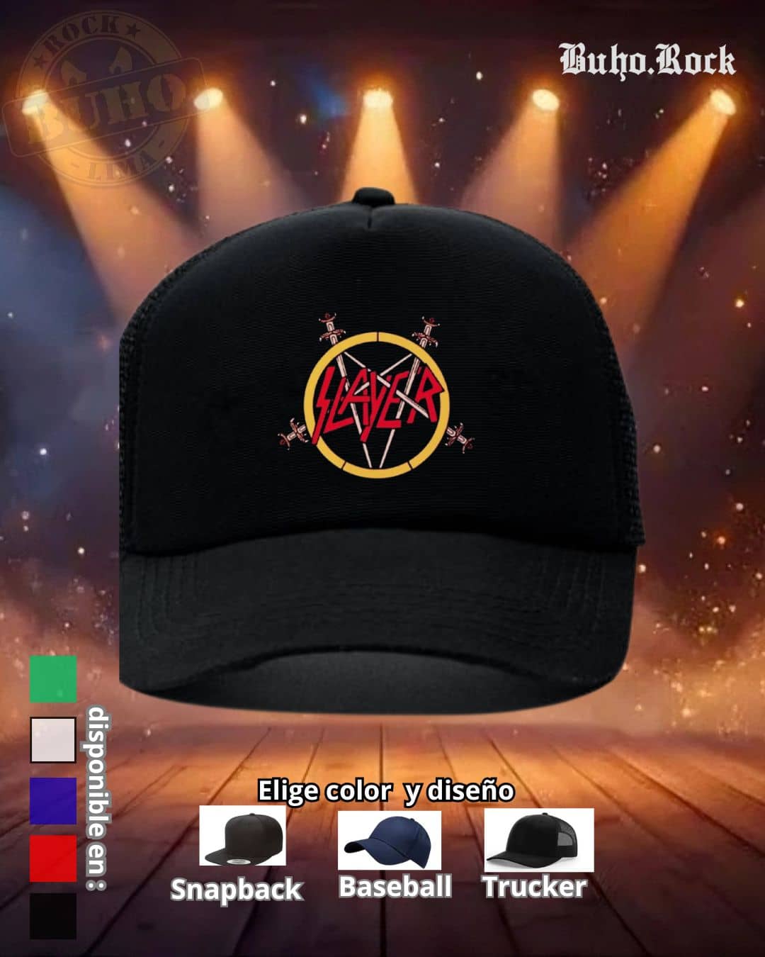 gorra de SLAYER