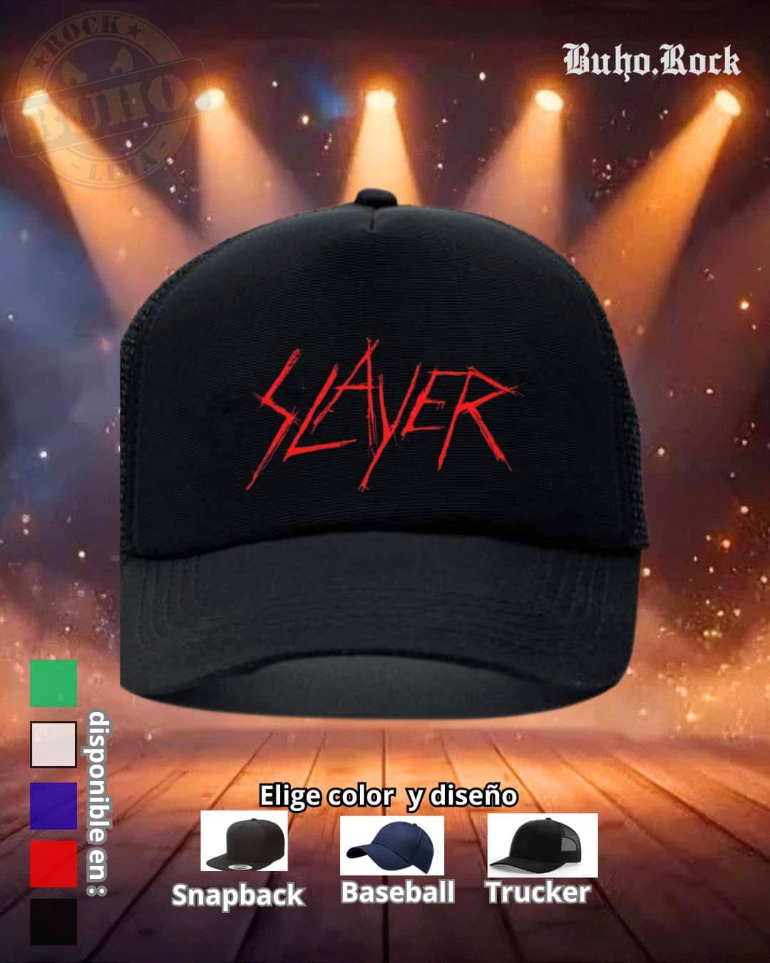gorras de slayer