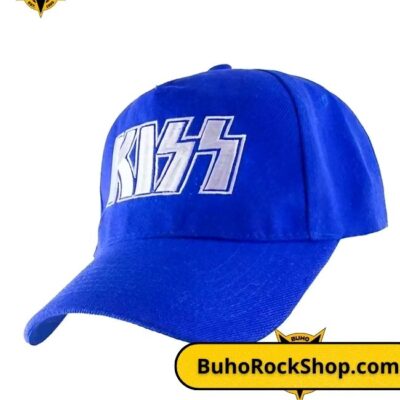 gorra de kiss azul