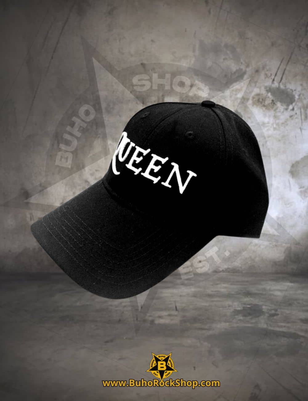 gorra queen logo