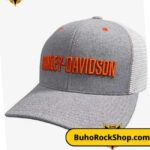 gorra 3d gris harley davidson