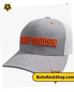 gorra 3d gris harley davidson