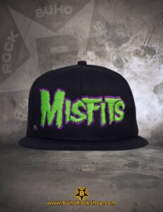 Gorra MISFITS logo verde