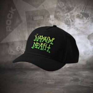 gorra de napalm death, napalm death en lima