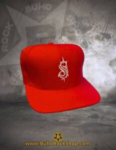 Gorra roja plana SLIPKNOt