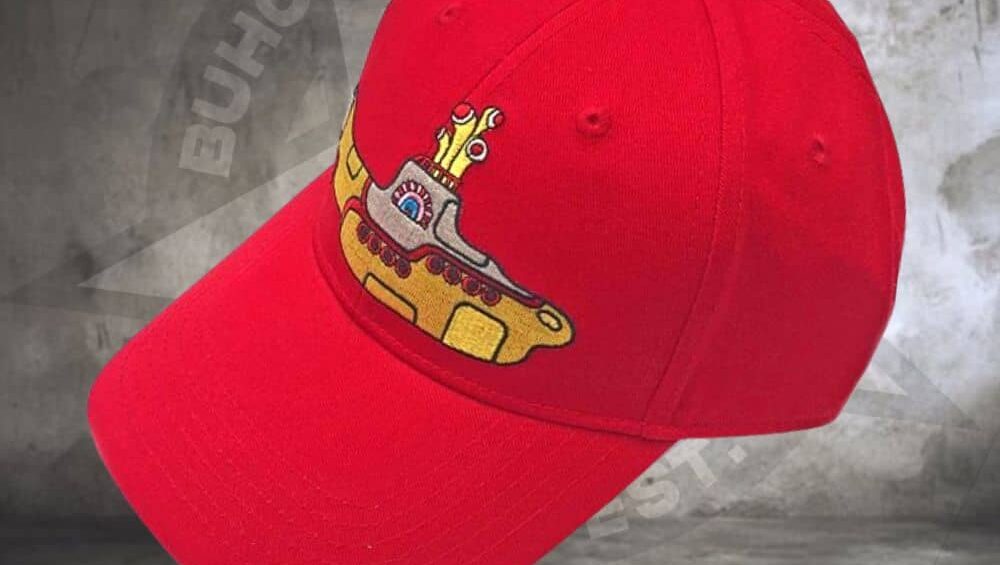 Gorra roja THE BEATLES Yellow Submarine