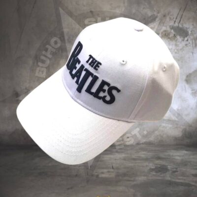 gorra the beatles blanca