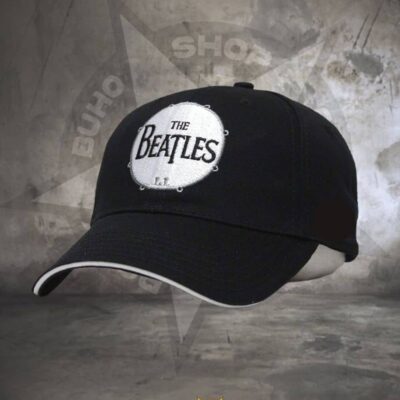 gorra the beatles drumm logo