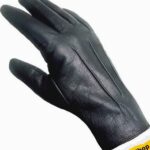 guante de cuero, ideal para motociclistas o para uso de invierno