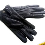 guante de cuero, ideal para motociclistas o para uso de invierno