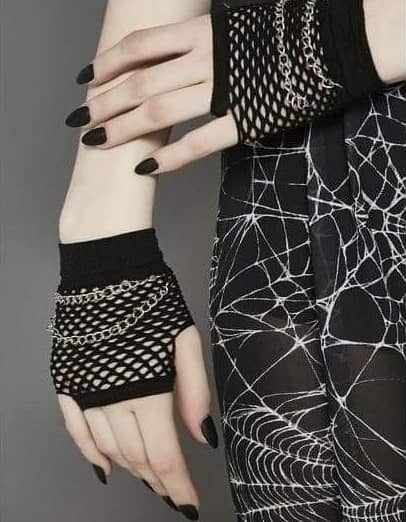 guantes malla kpop BTS
