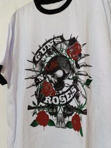 GUNS N ROSES Craneo blanco