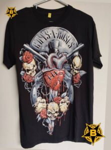 GUNS N ROSES Guns and Skull