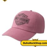harley davidson gorra rosada