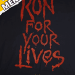 IRON MAIDEN Run for our lives official merch 🇺🇸