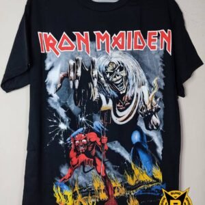 iron maiden number of the beast oversize