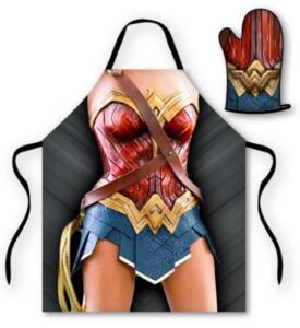 mandil de mujer maravilla