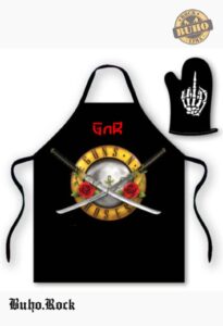 Mandil parrillero GUNS N ROSES