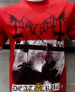 MAYHEM Deathcrush rojo