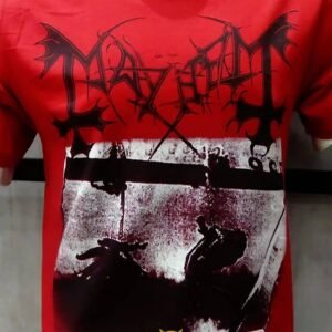 polo de mayhem deathcrush rojo