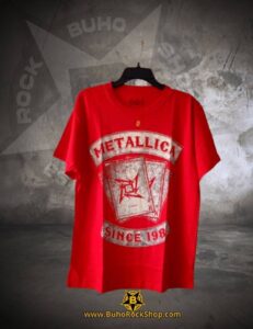 METALLICA 1981 rojo