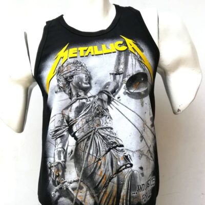 tienda de polos, polos de metallica, galerias brasil, eurocentro chile, metallica justice bvd