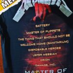 METALLICA Master of puppets official merch