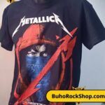 tienda de polos, polos de metallica, galerias brasil, eurocentro chile, metallica never