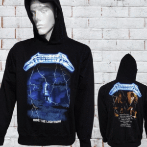 tienda de polos, polos de metallica, galerias brasil, eurocentro chile, metallica right the lightning polera