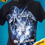 tienda de polos, polos de metallica, galerias brasil, eurocentro chile, metallida right the lightning premium