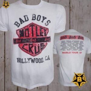 MOTLEY CRUE Bad Boys blanco