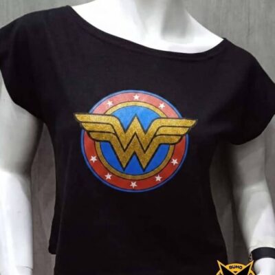 polos de marvel, polos mujer maravilla