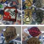 pin metalico o prendedor de bandas