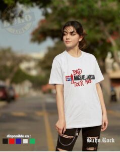 MICHAEL JACKSON tour 1988 dama Oversize