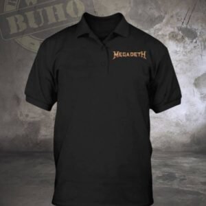camisas rockeras, camisa de megadeth, polos de megadeth,
