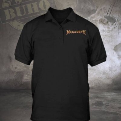 camisas rockeras, camisa de megadeth, polos de megadeth,