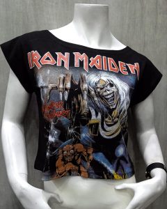 IRON MAIDEN Crop The Number of the Beast