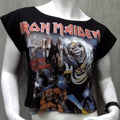 IRON MAIDEN Crop The Number of the Beast