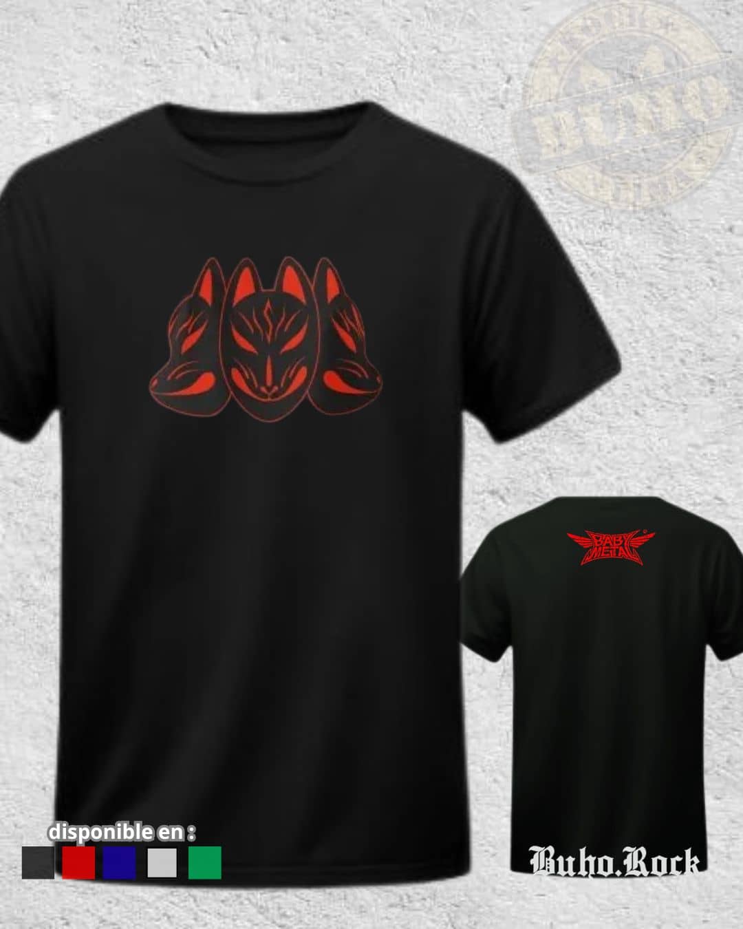 babymetal en lima, polos de babymetal