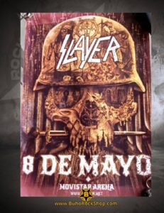 Poster afiche SLAYER en Chile 🇺🇸