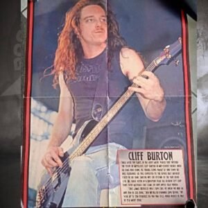 tienda de polos, polos de metallica, galerias brasil, eurocentro chile, poster de metallica, cliff burton,